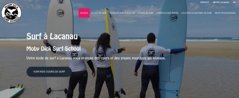 Découvrez Moby Dick Surf School : l’école de surf basée à Lacanau